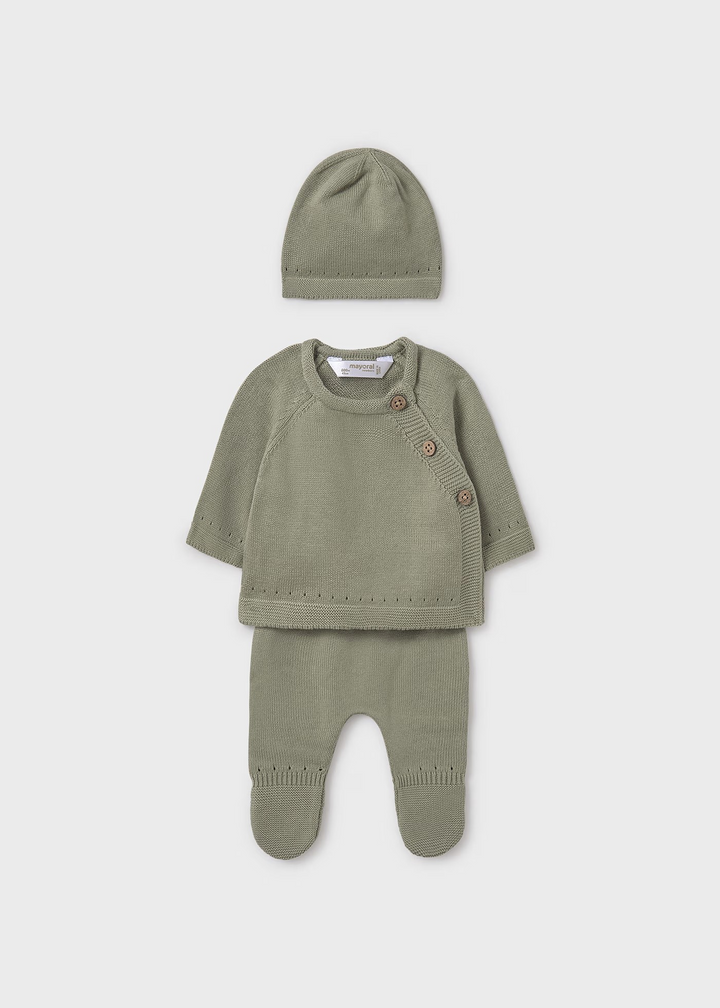 Knit 3 Pc Take Me Home in Sage