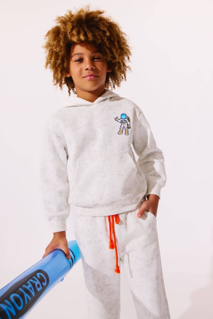Astronaut Patch Hoodie & Jogger Set