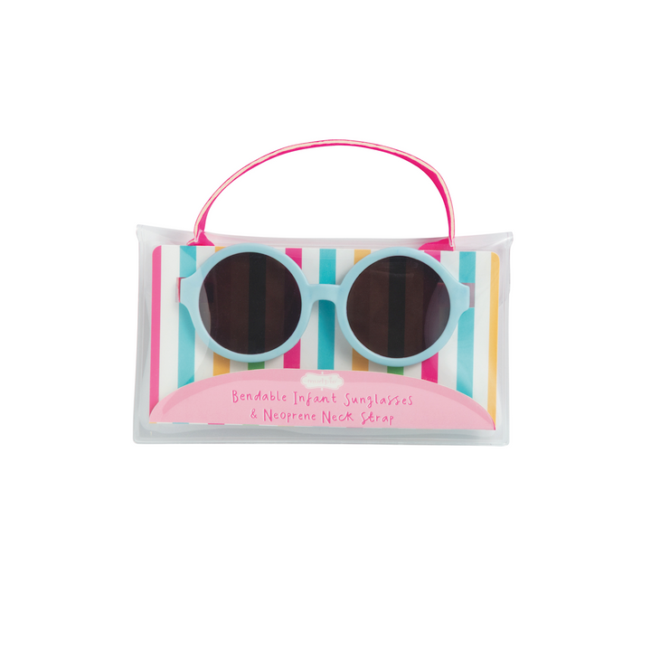 Blue Girl Bendable Baby Sunglasses