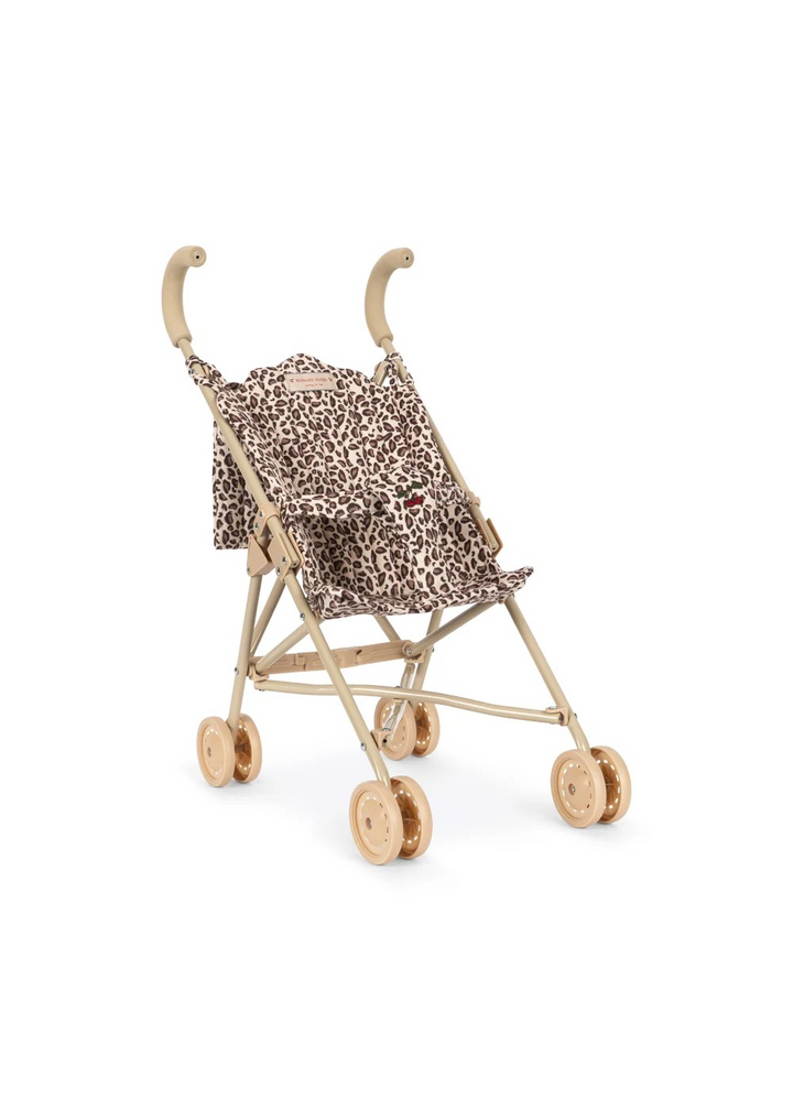 Leo Leopard Vintage Style Doll Stroller