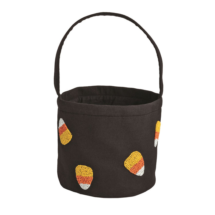 Candy Corn Beaded Basket