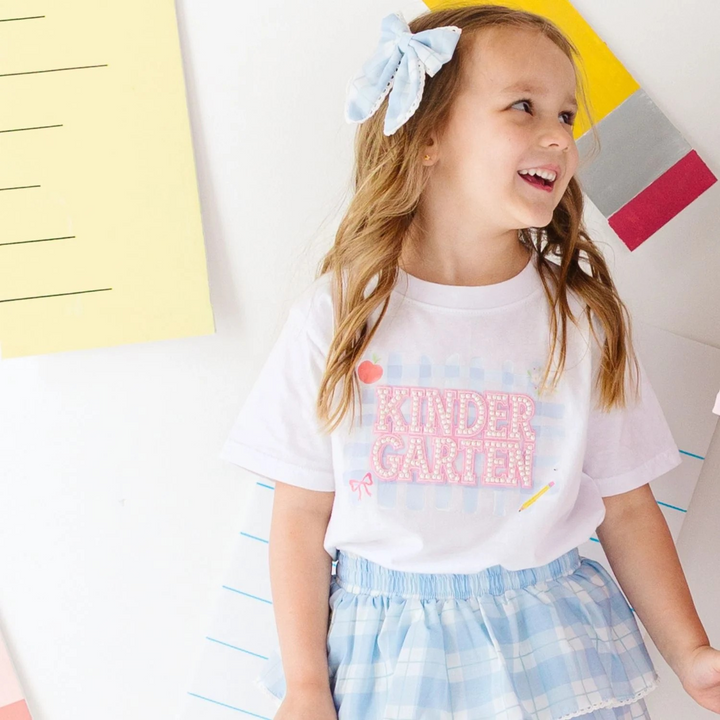Kindergarten Pearl Tee Back to School