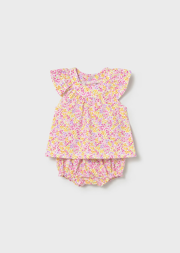 Floral Top & Bloomer Set 1639