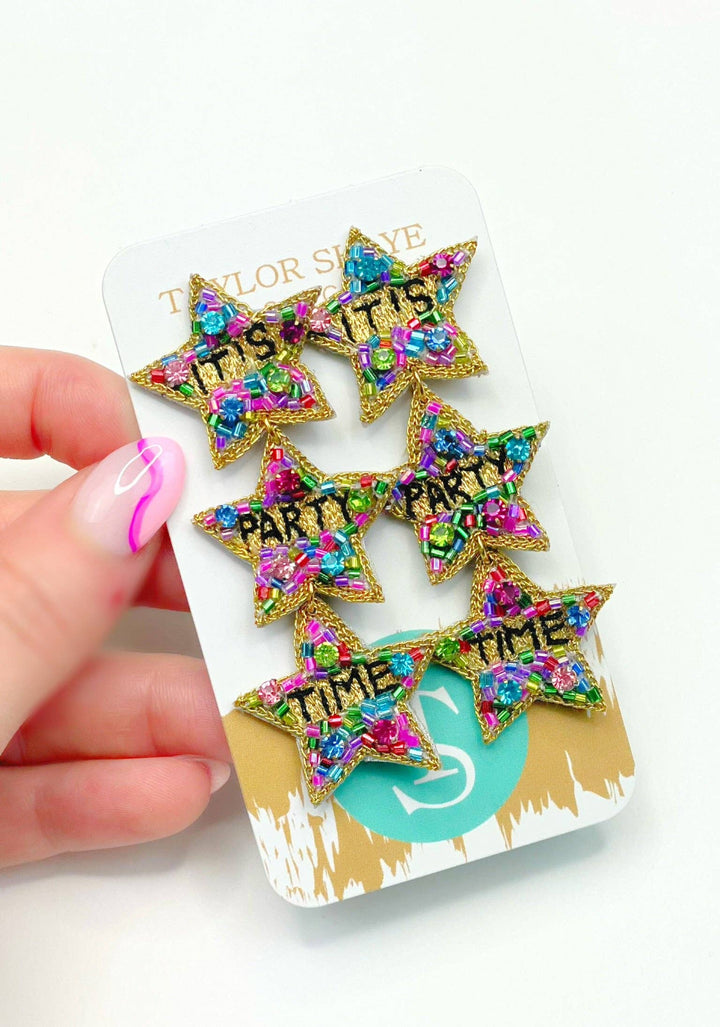 It's Party Time Beaded Drops