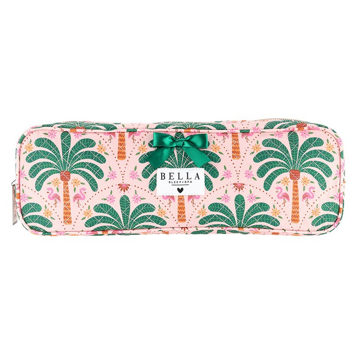Palm Beach Print Hair Tools Bag