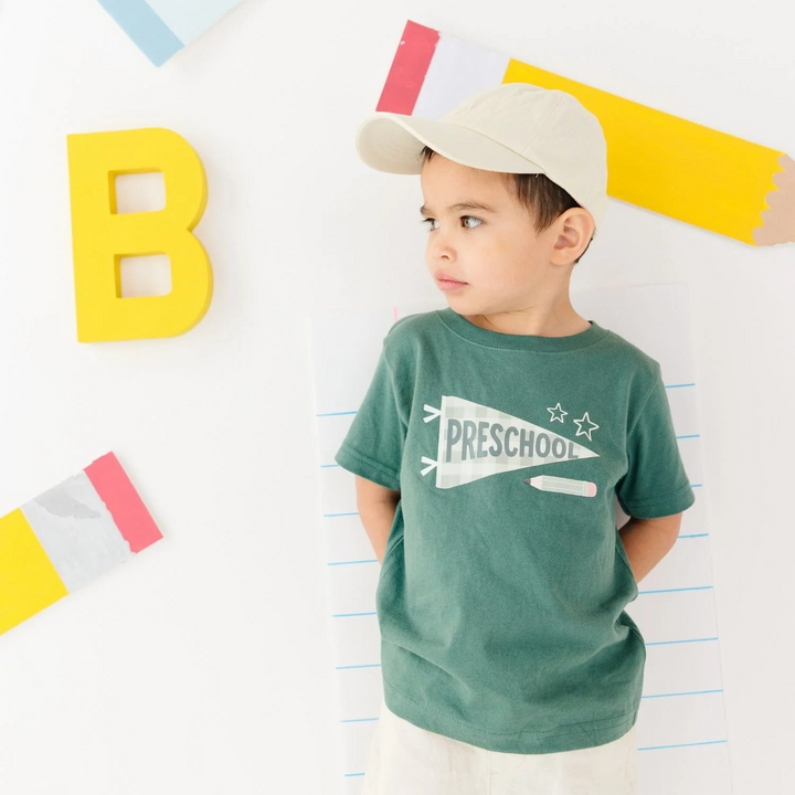 Preschool Pennant Tee Back to School