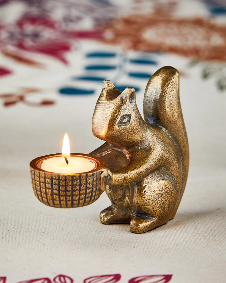 Squirel Tealight Holders