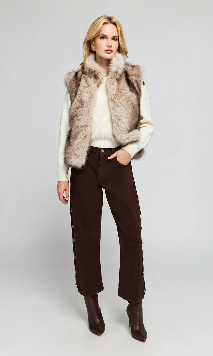 Generation Love Helena Faux Fur Vest