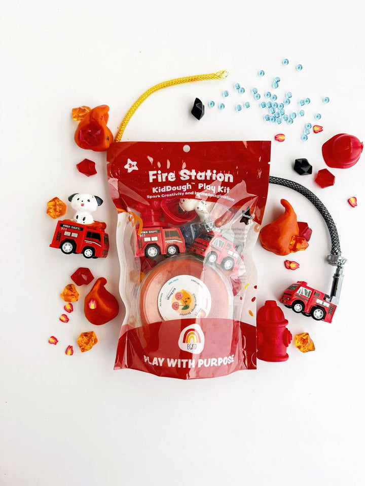 EGK Fire Station KidDough Play Kit