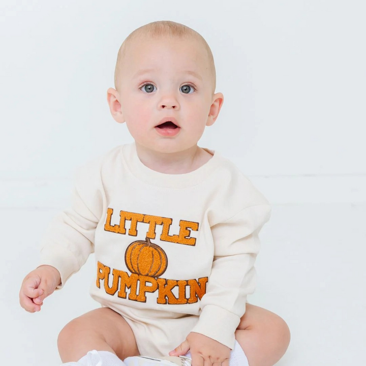Little Pumpkin Romper Bubble Unisex