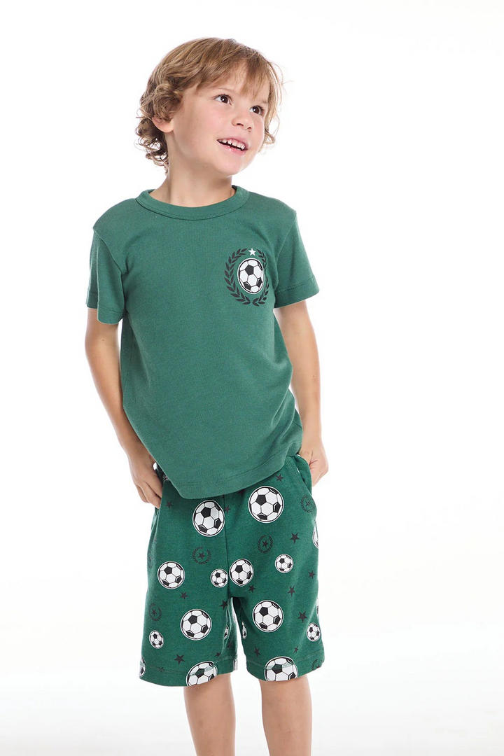 Soccer Legend Short in Green — alternate view 3
