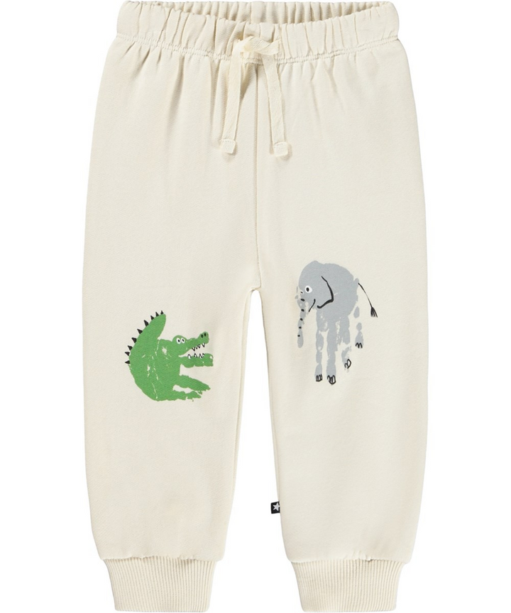 Simeon Animal Handprint Jogger Pants