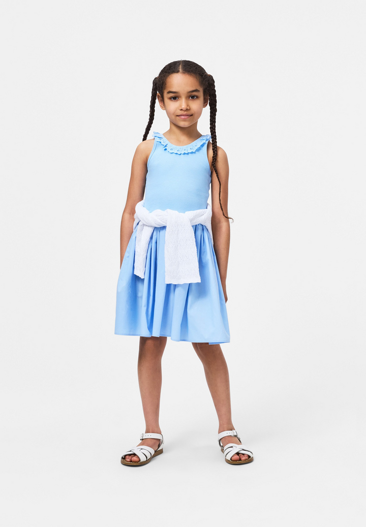 Croco Blue Sparkling Sea Dress