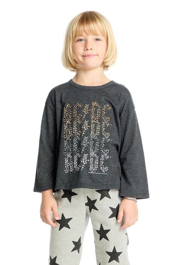 ACDC Leopard Tee Shirt Girls