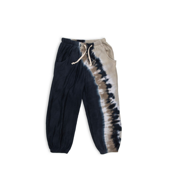 Pocket Jogger Sweatpants in Olive Tie Tye