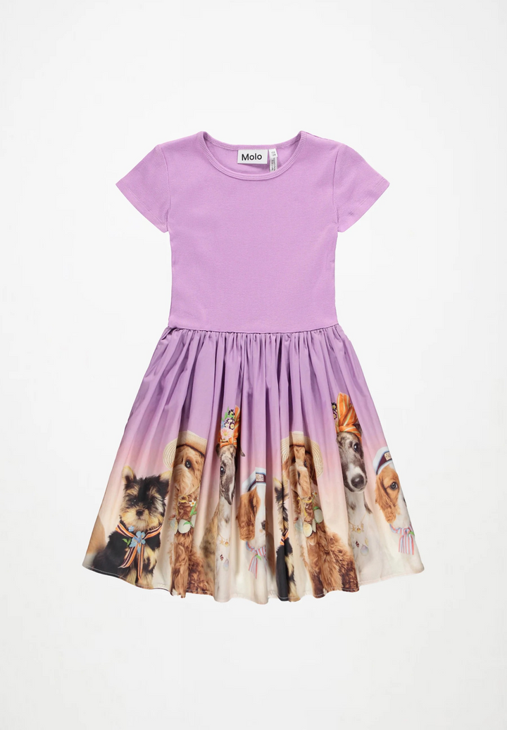 Cissa Purple Beach Dogs Dress