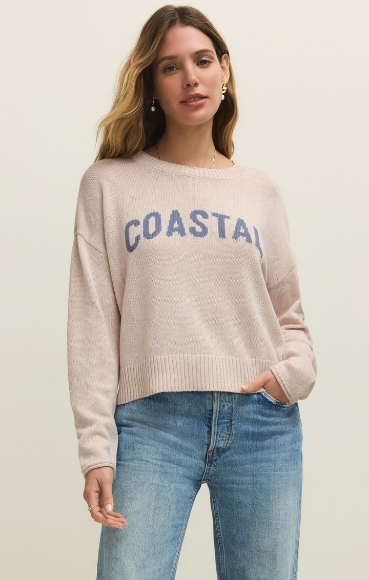Sienna Coastal Sweater in Oatmeal