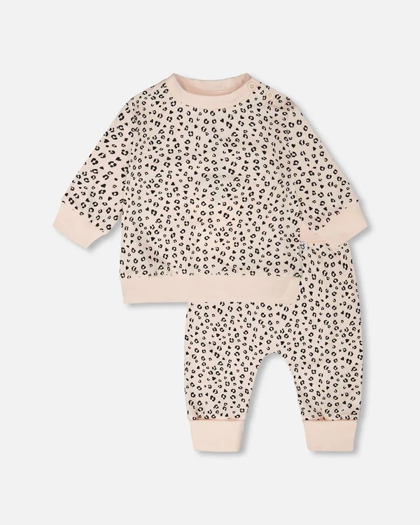 DPD Leopard Printed Baby Set