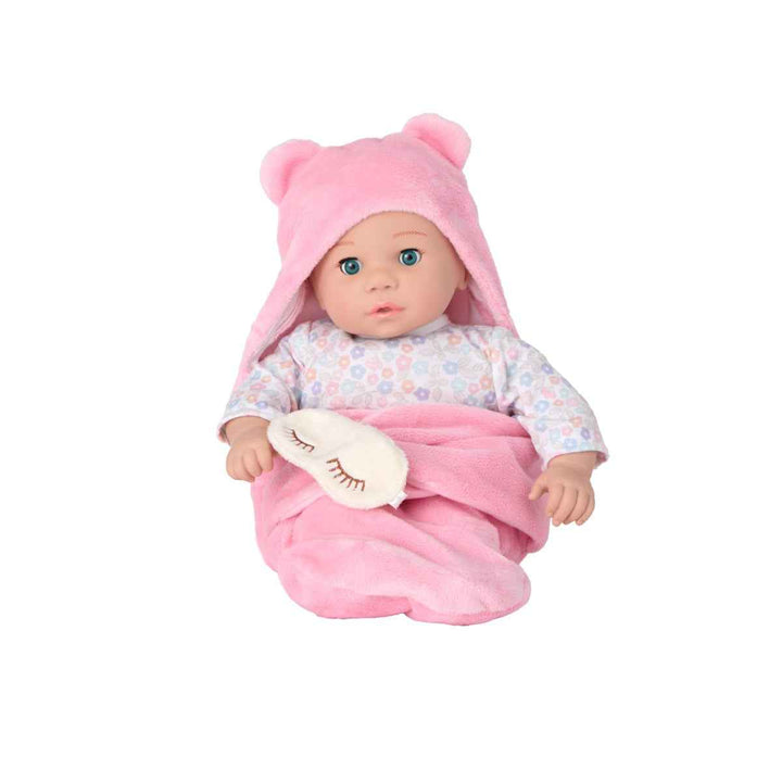 Madame Alexander Sweet Smiles Bear Sleep Sack 14" Baby Doll