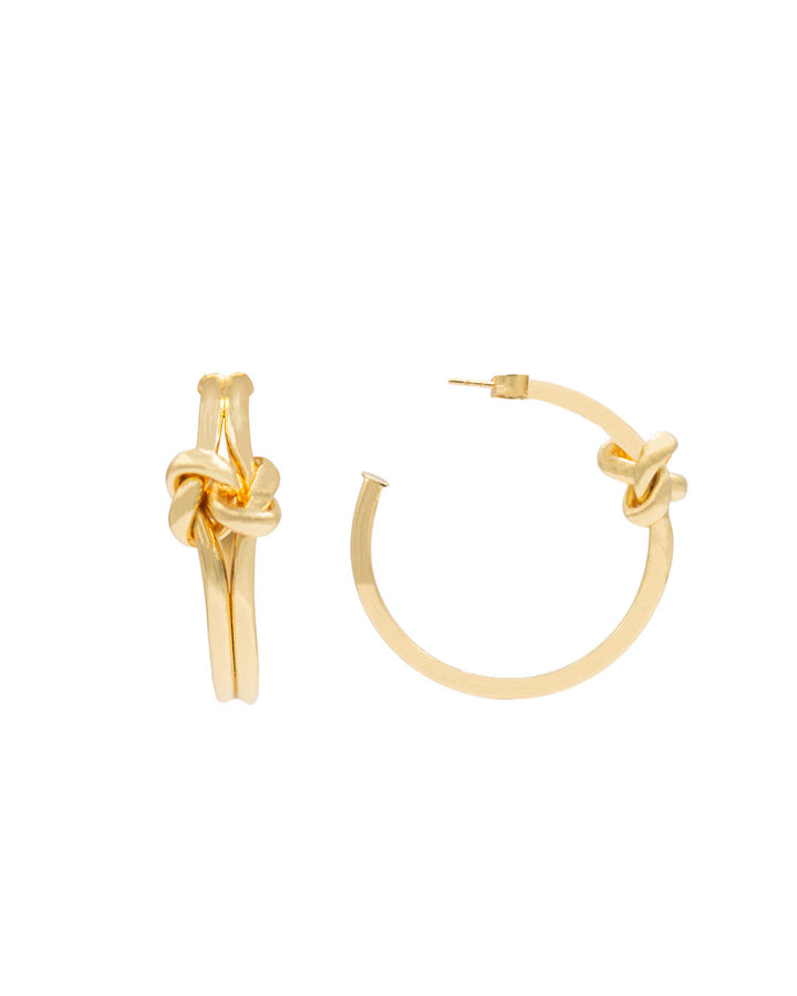 Marcia Moran Celine Knot Hoop Earrings