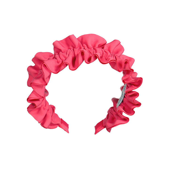 Hot Pink Crinkle Headband