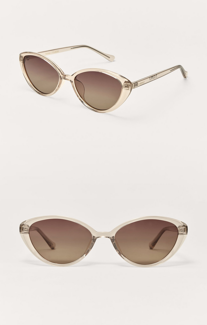 Nouveau Polarized Sunglasses in Champagne