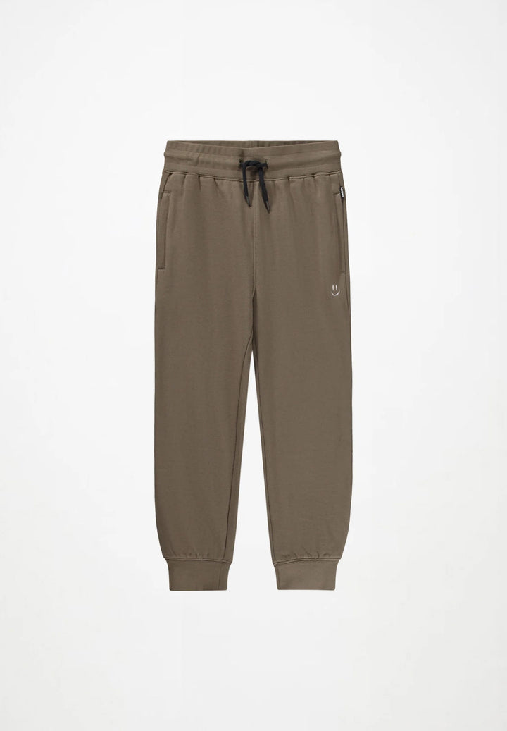 MOLO Alvar pants in Ground with drawstring waist