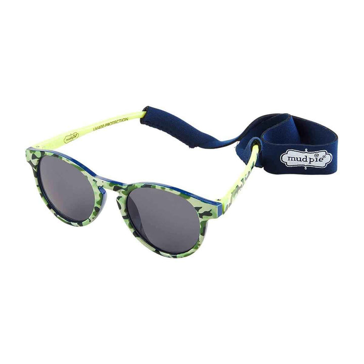 MUD Camo Toddler Boy Sunglasses & Strap Set