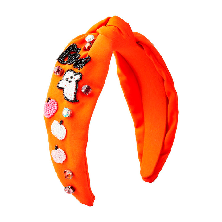 Halloween Beaded Knot Headband — alternate view 2