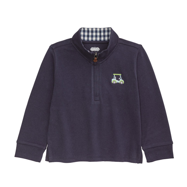 Golf Quarter Zip in Navy