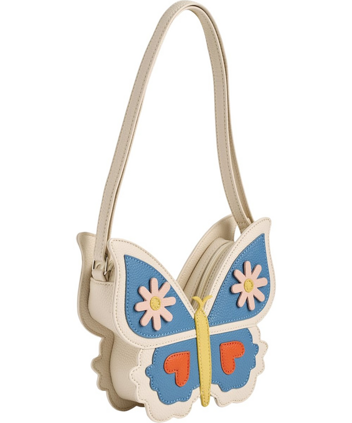 Butterfly Bag Blue & Orange
