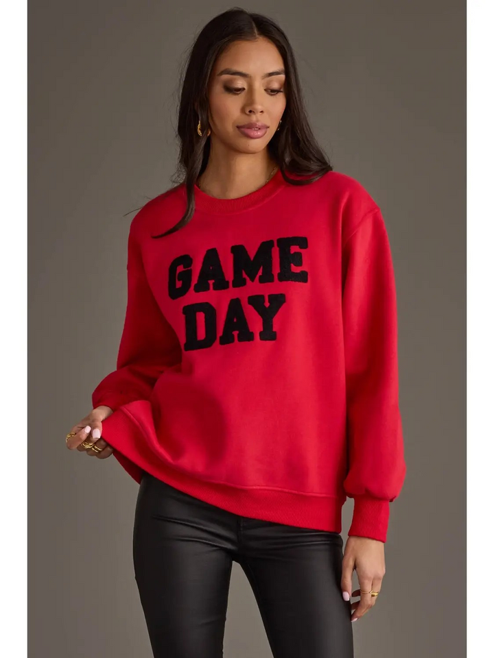 Red Game Day Sweatshirt