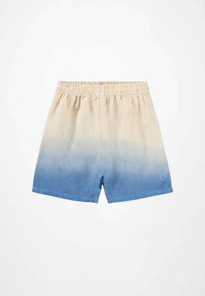 Toddler Boy Linen Ombre Solar Summer Short
