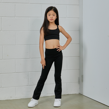 Parfum de Fit Warm Parfum Flare Leggings in Black