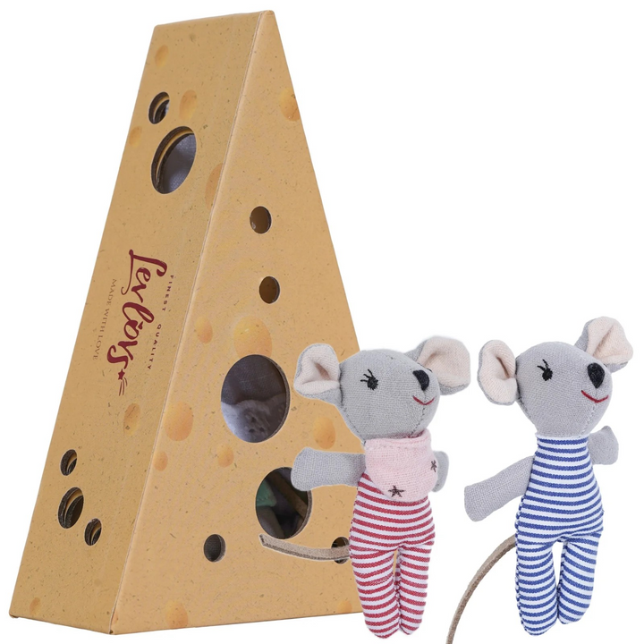 LEVLOVS Mouse Twins in Cheese