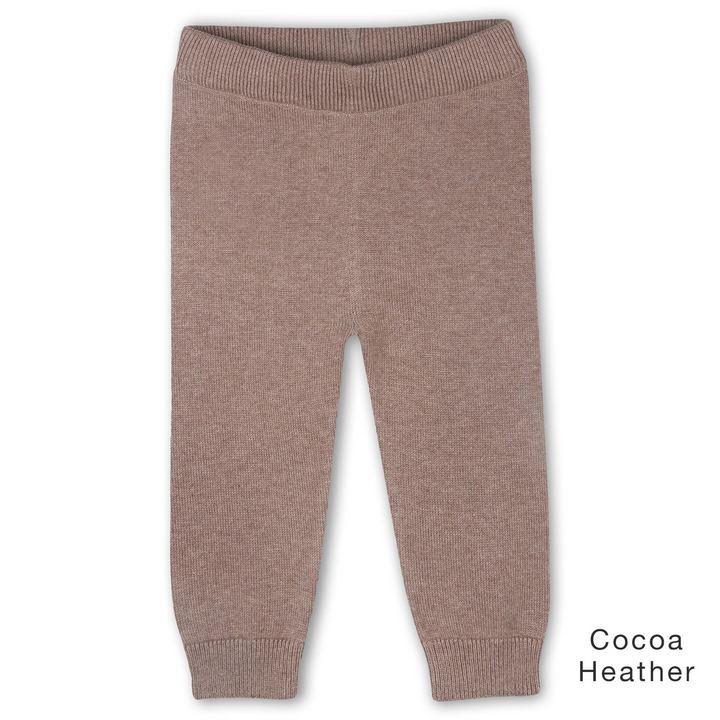 Knit Pocket Leggings in Cocoa