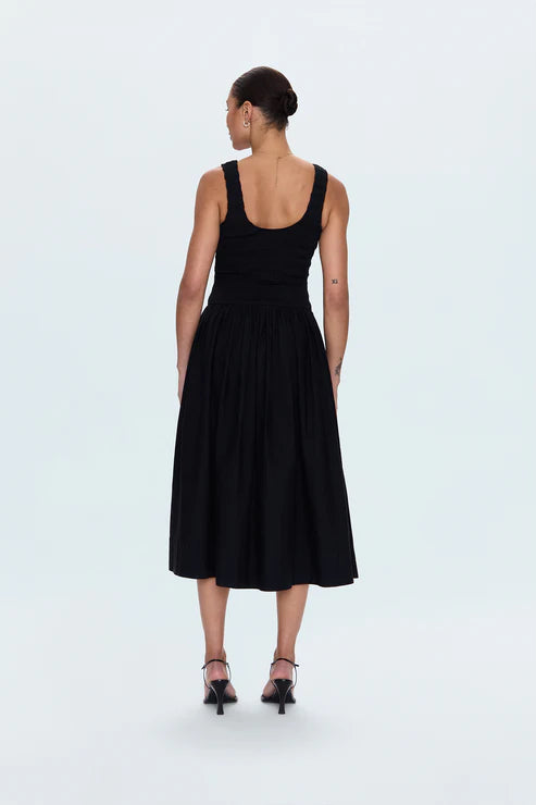 PIS Alessia Black Smocked Drop Waist Dress – Lula Boutique for Women and  Children