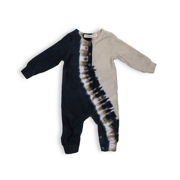 Clutch Romper in Olive Tie Dye