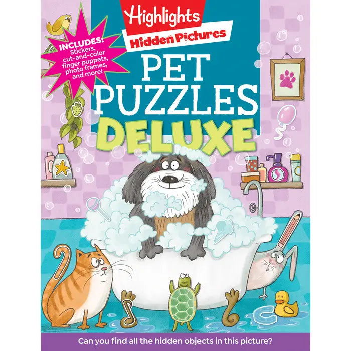 PRH Pet Puzzles Deluxe Activity Book