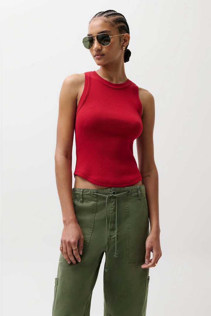 Nissi Tank Top in Racer Red