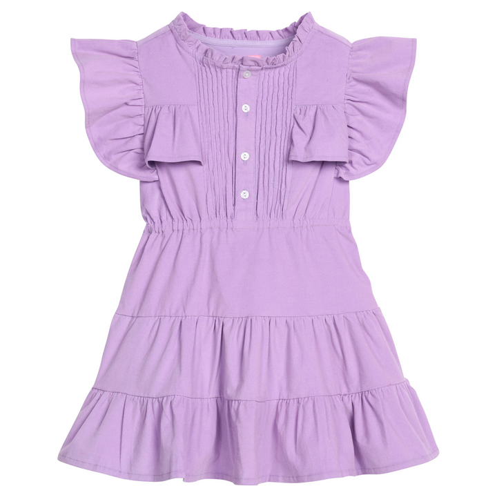 Rodeo Dress in Purple Corduroy