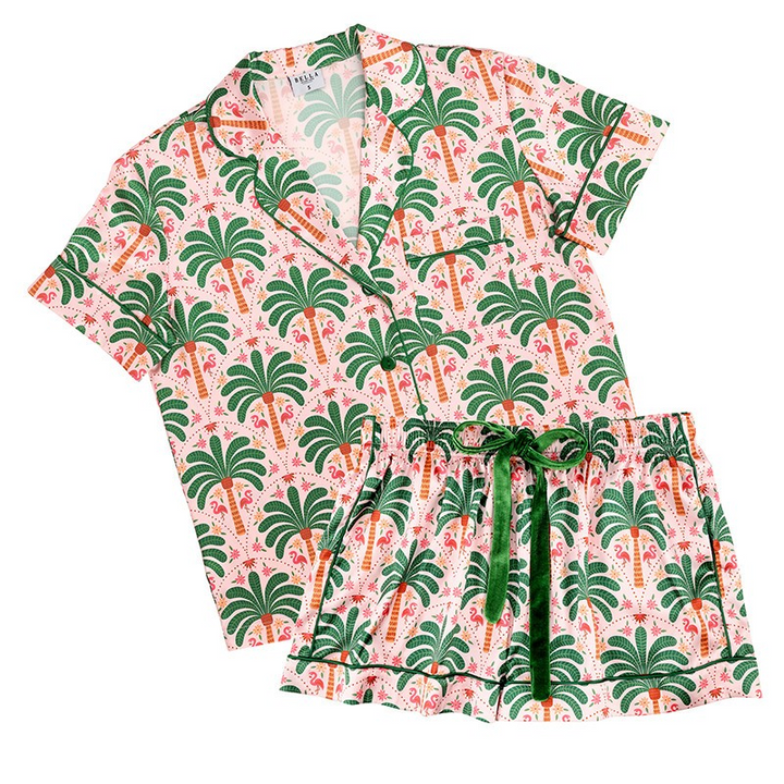 Palm Beach Short Sleeve Short Pajama