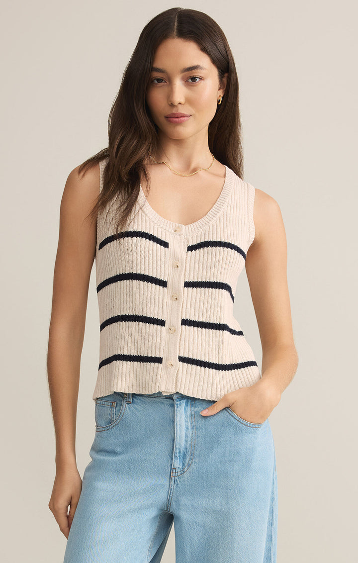 Sycamore Striped Sweater Vest