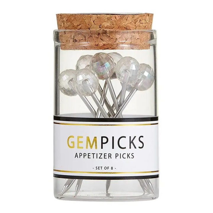 Gem Iridescent Picks Set of 8