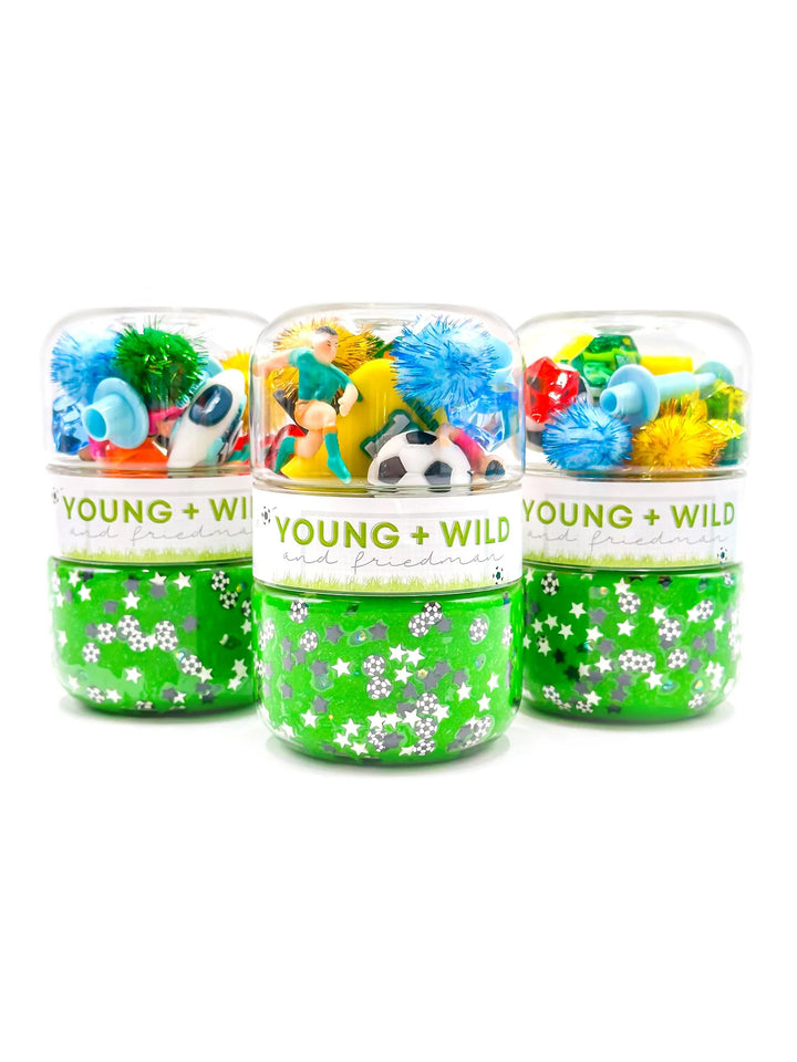 YFW Soccer Grab & Go Play Dough