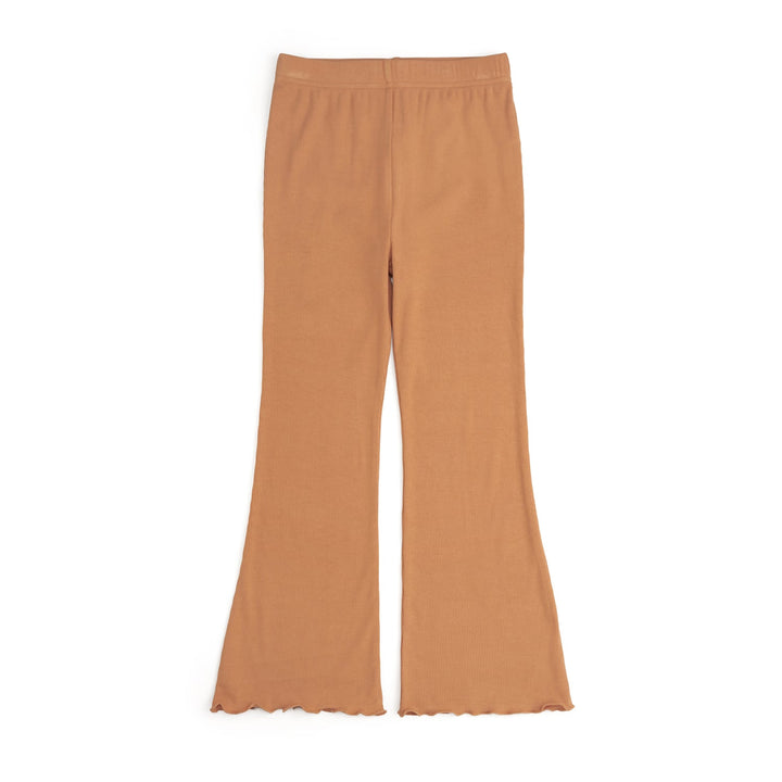 Sweet Wink Spice Flare Legging in Burnt Orange