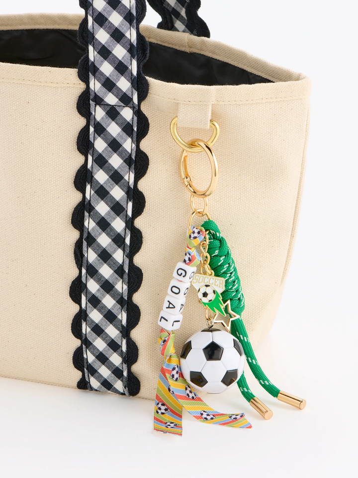 Goal Soccer Bag Charm