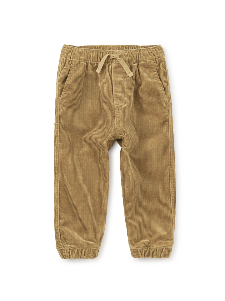 Tea Collection Corduroy Baby Pants - Raw Umber