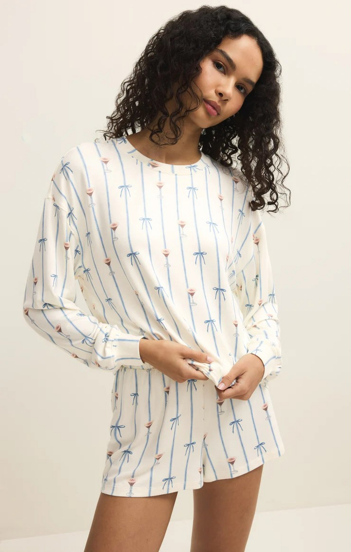 Espresso Martini Long Sleeve Top