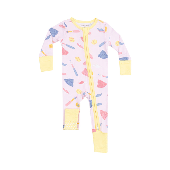 Softball Baby Zip Converter Footie